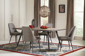 Alan Upholstered Dining Chairs Grey (Set of 2) - Dining Chair - Half Price Furniture