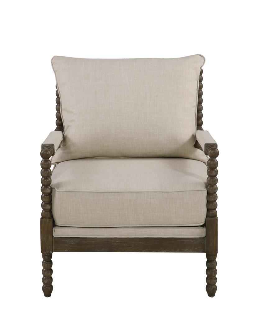 Blanchett Cushion Back Accent Chair Beige and Natural Blanchett Cushion Back Accent Chair Beige and Natural Half Price Furniture