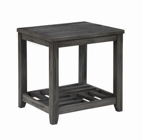 Cliffview 1-shelf Rectangular End Table Grey Cliffview 1-shelf Rectangular End Table Grey Half Price Furniture