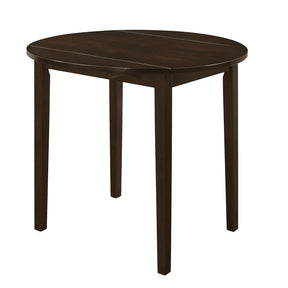 Bucknell 3-piece Dining Set with Drop Leaf Cappuccino and Tan Half Price Furniture