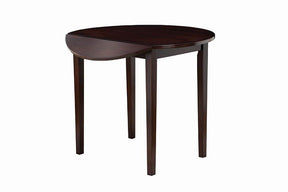 Bucknell 3-piece Dining Set with Drop Leaf Cappuccino and Tan Half Price Furniture
