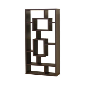 Howie 10-shelf Bookcase Cappuccino Half Price Furniture
