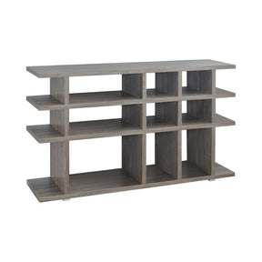 Santos 3-tier Bookcase Weathered Grey - Bookcase - Half Price Furniture