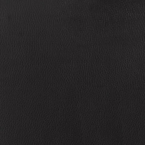 Bowman Round Upholstered Ottoman Black - Ottoman - Half Price Furniture