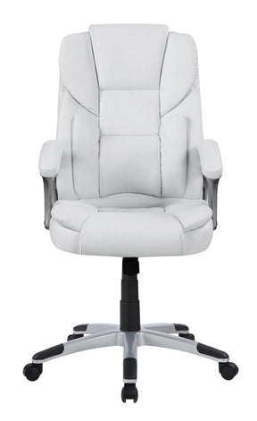 Kaffir Adjustable Height Office Chair White and Silver Kaffir Adjustable Height Office Chair White and Silver Half Price Furniture