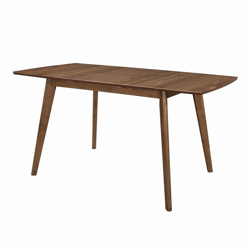 Alfredo Rectangular Dining Table Natural Walnut Half Price Furniture