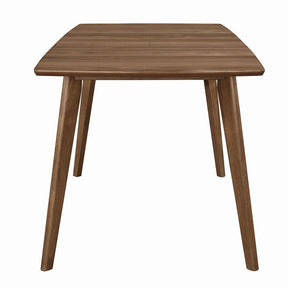 Alfredo Rectangular Dining Table Natural Walnut Half Price Furniture