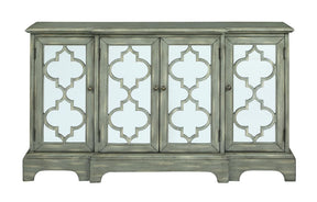 Erigeron 4-door Accent Cabinet Grey - Accent Cabinet - Half Price Furniture