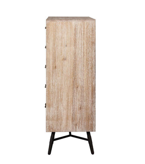 Marlow 5-drawer Chest Rough Sawn Multi - Chest - Half Price Furniture
