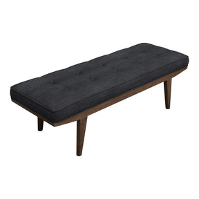 Wilson Upholstered Tufted Bench Taupe and Natural - Half Price Furniture