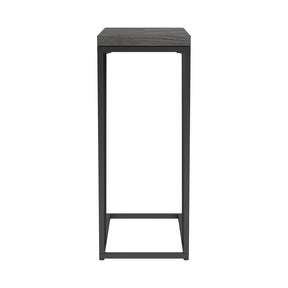 Sergio Chevron Rectangular Accent Table Rustic Grey - End Table - Half Price Furniture