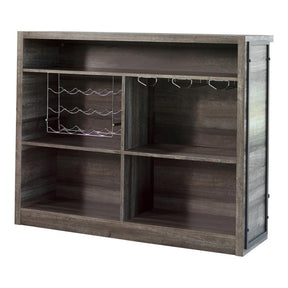 Joe 5-shelf Bar Unit Aged Oak Half Price Furniture