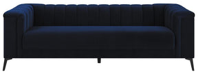 Chalet Tuxedo Arm Sofa Blue Chalet Tuxedo Arm Sofa Blue Half Price Furniture