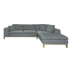 Persia 2-piece Modular Sectional Grey - Sectional - Half Price Furniture