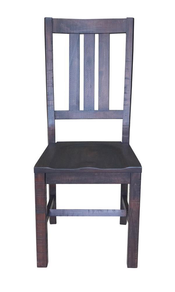 Calandra Slat Back Side Chairs Vintage Java (Set of 2)  Half Price Furniture