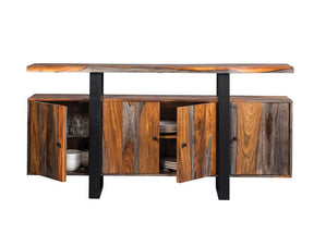Ditman Server Grey and Black - Server - Half Price Furniture