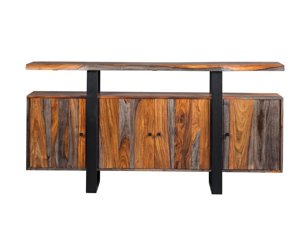 Ditman Server Grey and Black - Server - Half Price Furniture