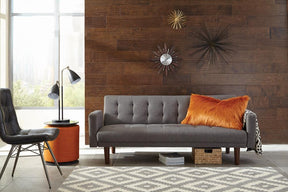 Sommer Tufted Sofa Bed Grey - Sleeper - Half Price Furniture