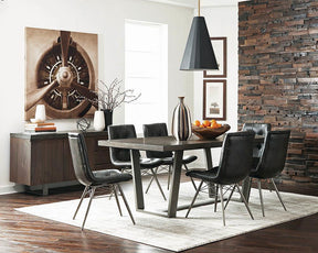 Aiken Tufted Dining Chairs Charcoal (Set of 4) Aiken Tufted Dining Chairs Charcoal (Set of 4) Half Price Furniture