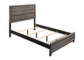 Watson Full Panel Bed Grey Oak - Bed - Half Price Furniture
