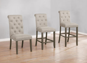 Balboa Tufted Back Side Chairs Rustic Brown and Beige (Set of 2) - Dining Chair - Half Price Furniture