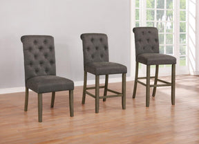 Balboa Tufted Back Side Chairs Rustic Brown and Grey (Set of 2) Balboa Tufted Back Side Chairs Rustic Brown and Grey (Set of 2) Half Price Furniture