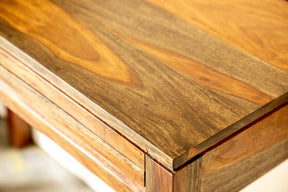Jamesia Rectangular 2-drawer Console Table Warm Chestnut - Console Table - Half Price Furniture