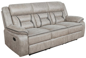 Greer Upholstered Tufted Back Motion Sofa - Half Price Furniture