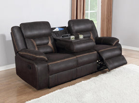 Greer Upholstered Tufted Back Motion Sofa - Sofa - Half Price Furniture