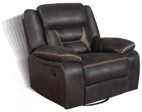 Greer Upholstered Tufted Back Glider Recliner - Recliner - Half Price Furniture