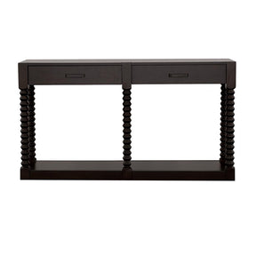 Meredith 2-drawer Sofa Table Coffee Bean  Half Price Furniture