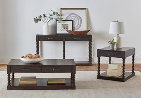 Meredith 2-drawer Sofa Table Coffee Bean - Sofa Table - Half Price Furniture