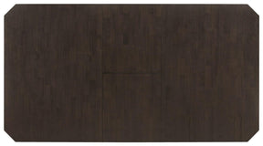 Prentiss Rectangular Counter Height Table with Butterfly Leaf Cappuccino - Counter Height Table - Half Price Furniture