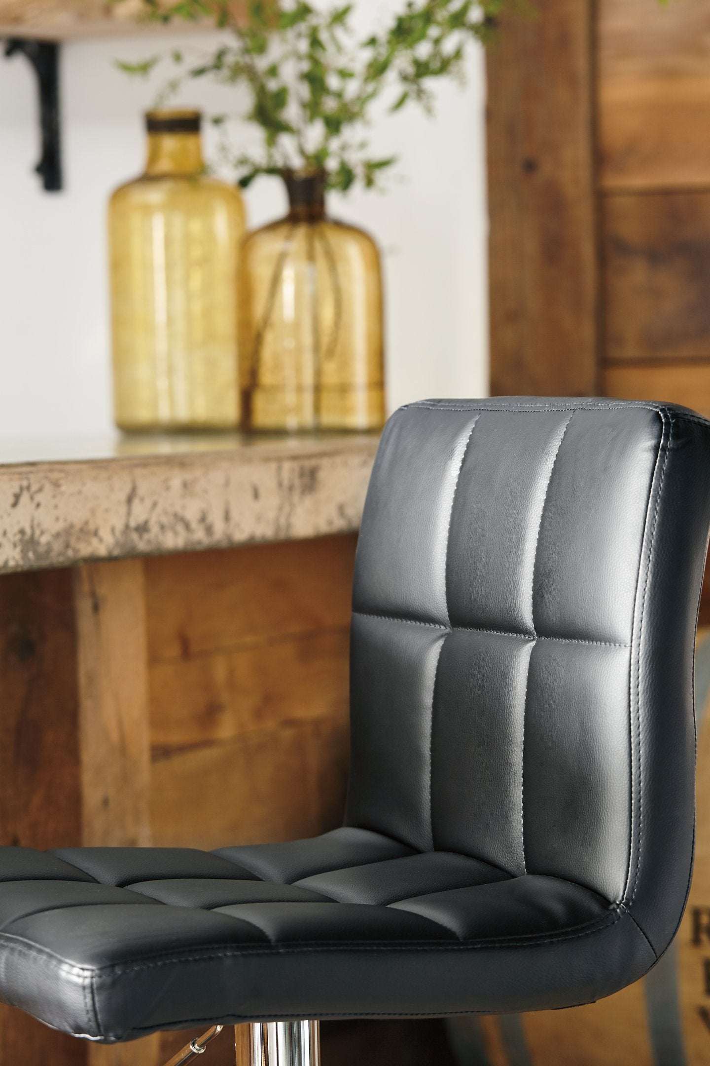 Bellatier Adjustable Height Bar Stool - Barstool - Half Price Furniture