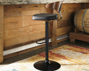 Bellatier Adjustable Height Bar Stool - Barstool - Half Price Furniture