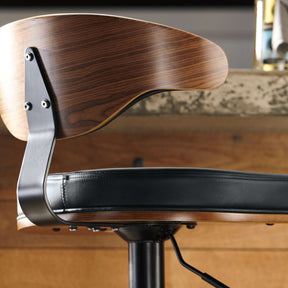 Bellatier Adjustable Height Bar Stool - Barstool - Half Price Furniture