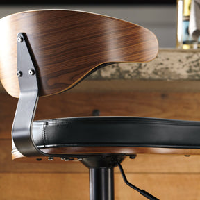Bellatier Adjustable Height Bar Stool - Barstool - Half Price Furniture