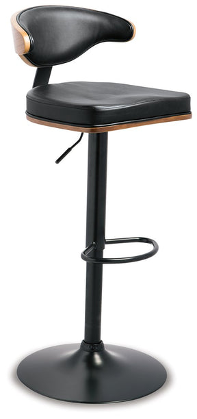 Bellatier Adjustable Height Bar Stool - Barstool - Half Price Furniture