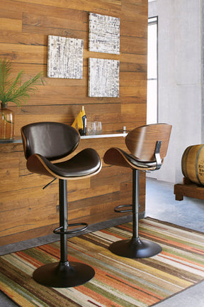 Bellatier Adjustable Height Bar Stool - Barstool - Half Price Furniture
