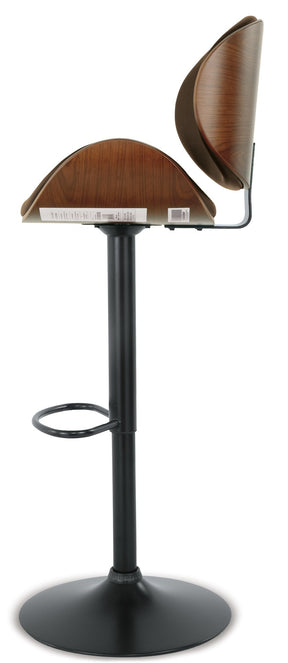 Bellatier Adjustable Height Bar Stool - Barstool - Half Price Furniture
