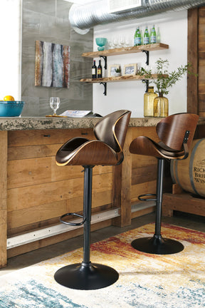 Bellatier Adjustable Height Bar Stool - Barstool - Half Price Furniture