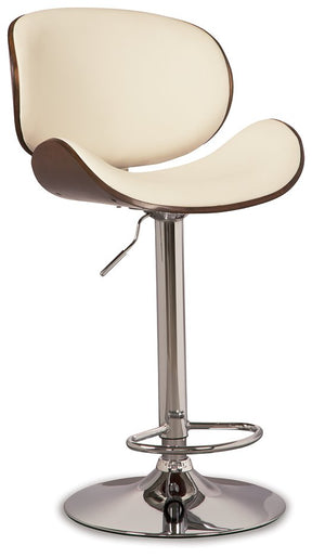Bellatier Adjustable Height Bar Stool - Barstool - Half Price Furniture