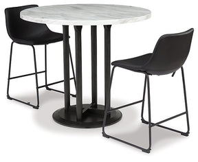 Centiar Counter Height Dining Set - Barstool Set - Half Price Furniture