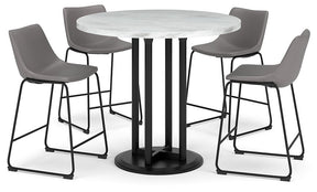 Centiar Counter Height Dining Set - Barstool Set - Half Price Furniture