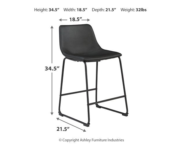 Centiar Counter Height Bar Stool - Barstool - Half Price Furniture