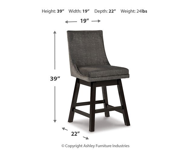 Tallenger Counter Height Bar Stool - Half Price Furniture