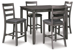 Bridson Counter Height Dining Table and Bar Stools (Set of 5) Bridson Counter Height Dining Table and Bar Stools (Set of 5) Half Price Furniture