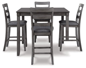 Bridson Counter Height Dining Table and Bar Stools (Set of 5) - Counter Height Table - Half Price Furniture