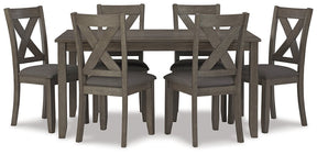 Caitbrook Dining Table and Chairs (Set of 7) - Dining Table - Half Price Furniture
