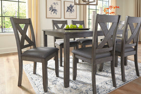 Caitbrook Dining Table and Chairs (Set of 7) - Half Price Furniture